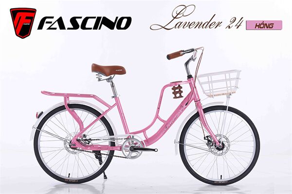 Xe đạp nữ Fascino Lavender 24